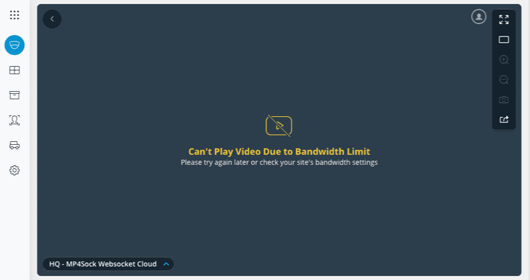 enforcing bandwidth limit
