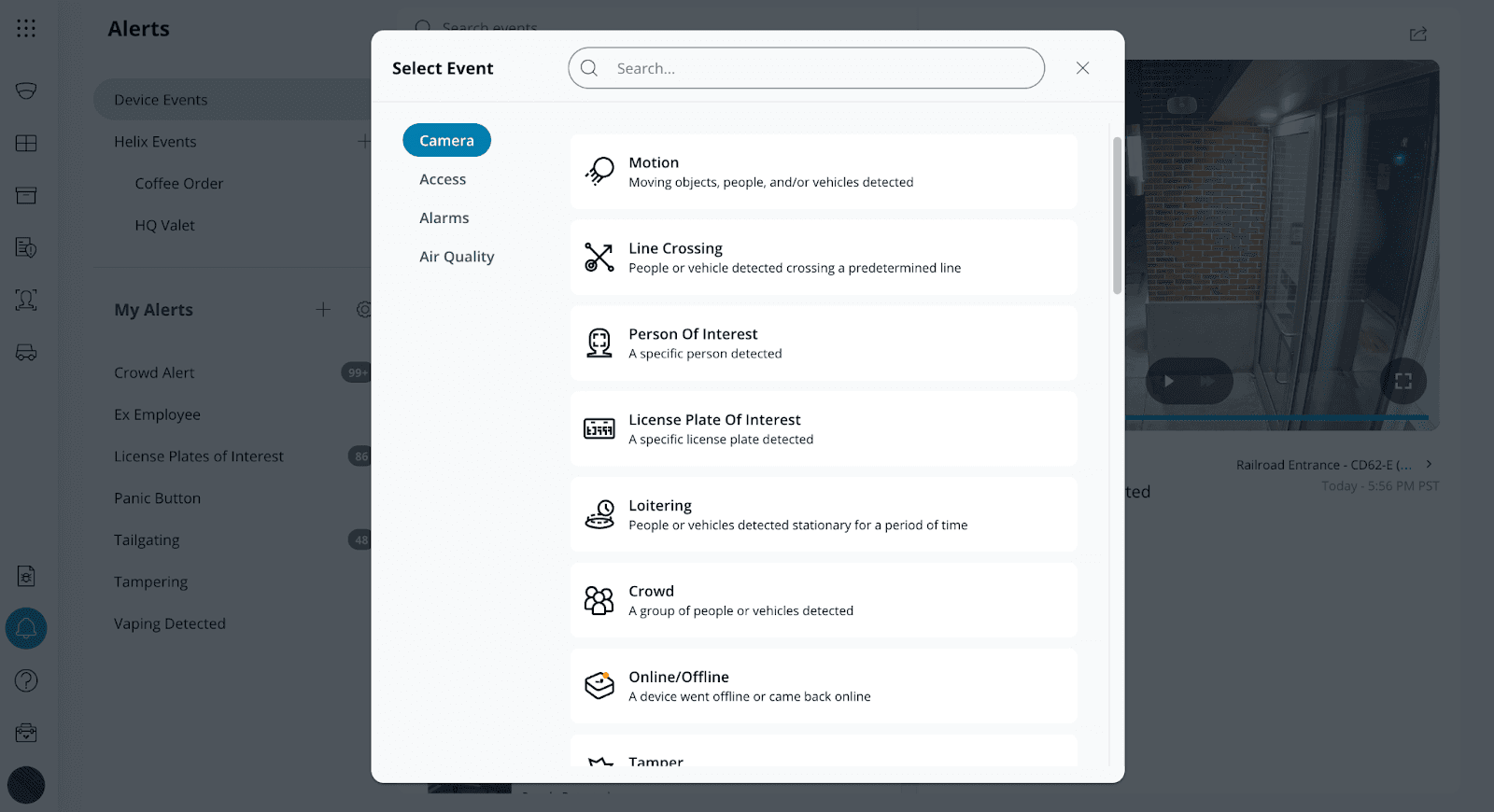 New alert creation flow