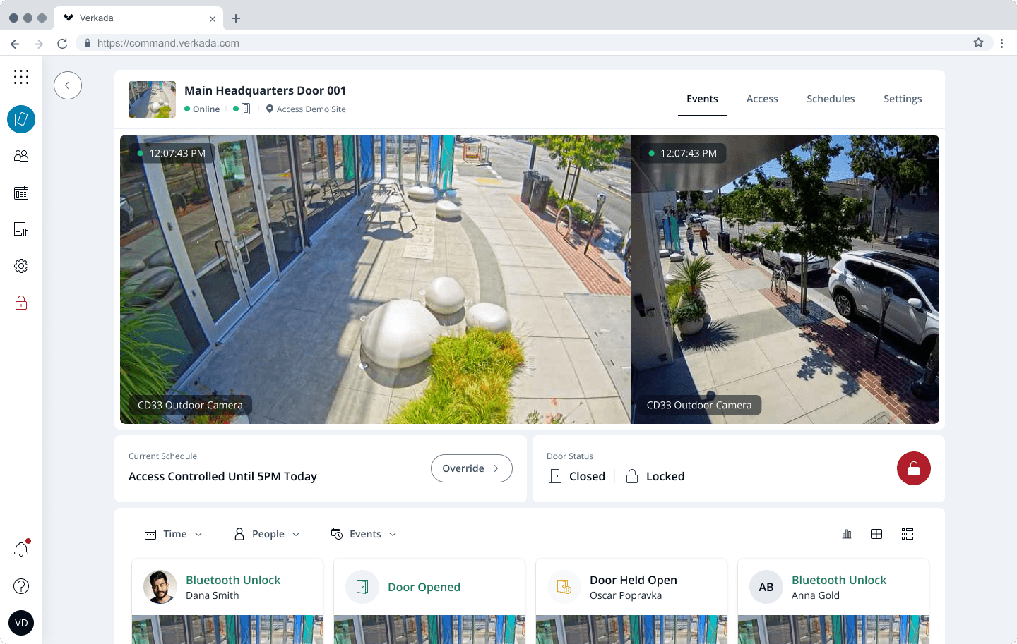 AC Door Page Improvements