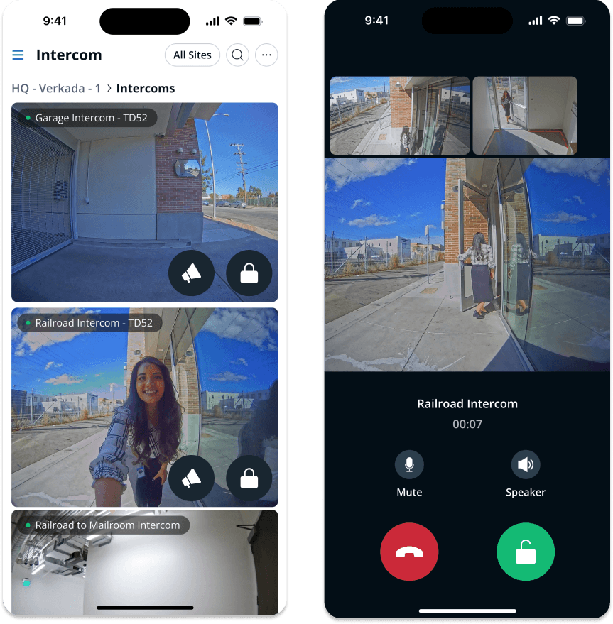 Intercom Interface