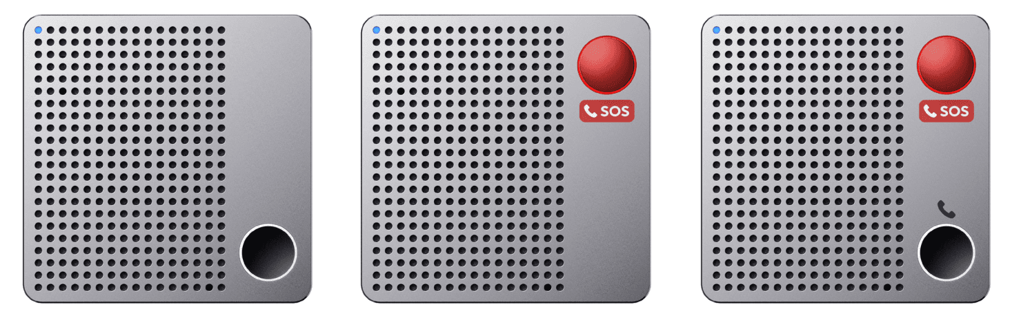 TS12 Square Audio Intercoms